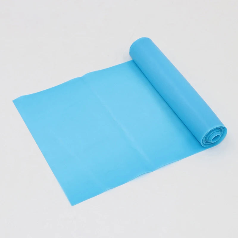 15m Yoga Tension Band Resistance Bands Yoga Gym Elastic Gum Strength Pilates Cross Fit Rubber Pull Band Gym Sports Exercise Band